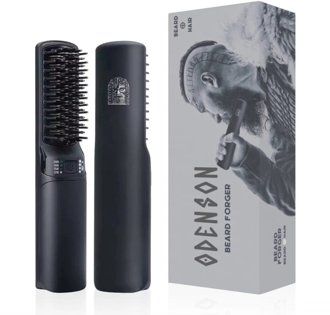 Odenson Beard Forger - Draadloze Baard Stijltang - Beard Straightener