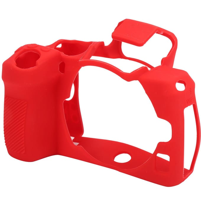 Digitale Camera Behuizing Beschermhoes Krasbestendig Siliconen Shell voor Nikon Z50(Rood )