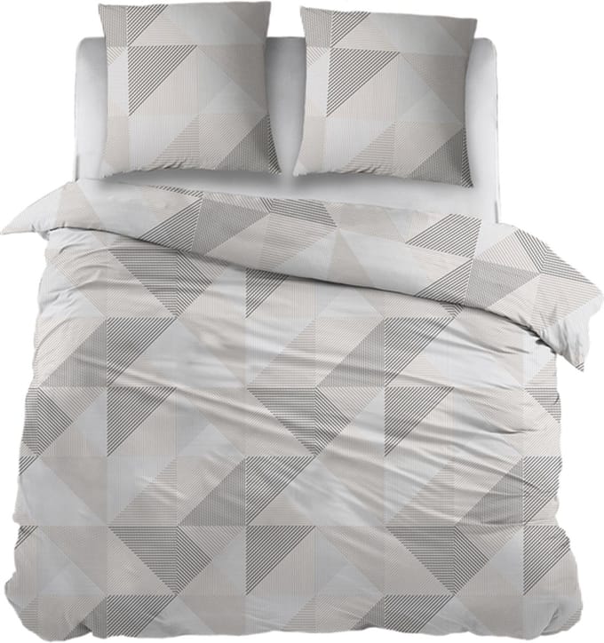Snoozing Gusta Dekbedovertrek - Extra breed - 260x200/220 cm - Beige