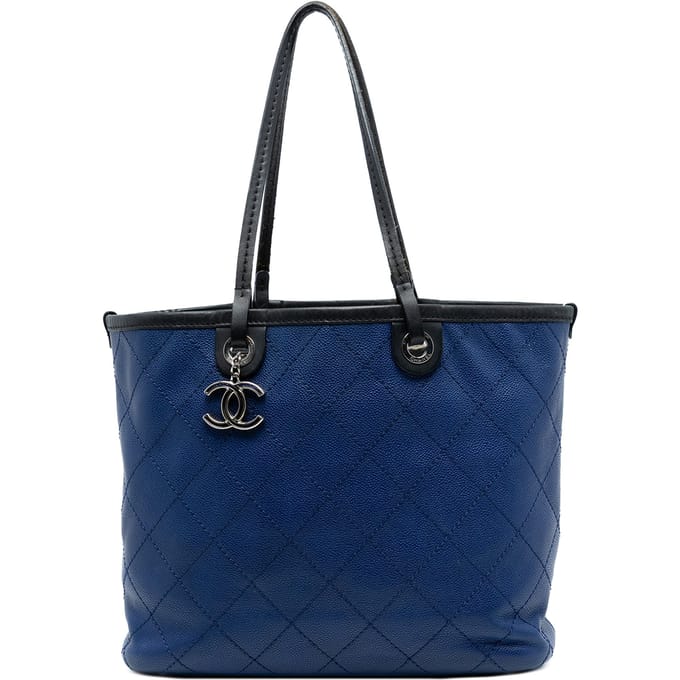 Tweedehands Gequiltede Kaviaar Shopping Fever Tote