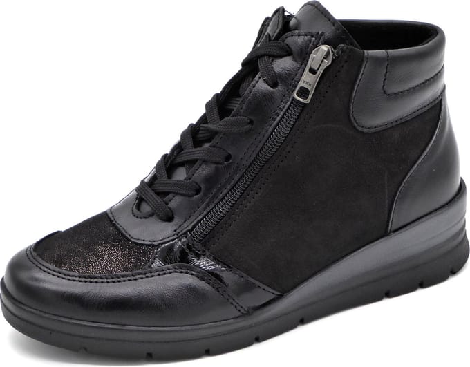 Aco Dames Veterboot - Luna 57 Zwart - Maat 39