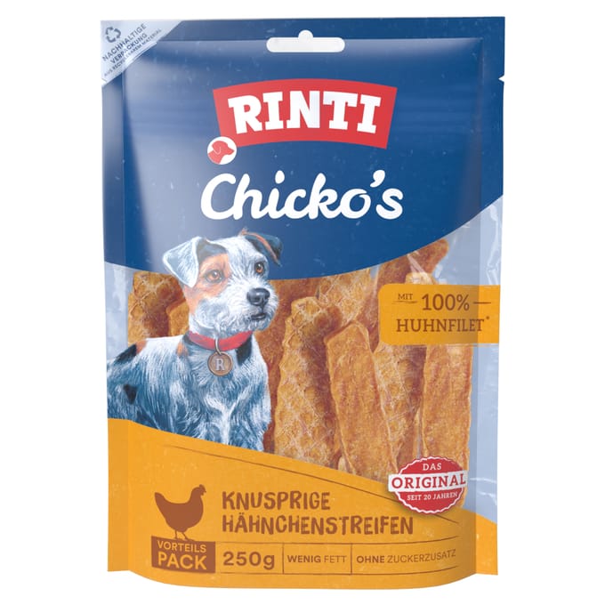 RINTI Chicko Gevogelte - Knapperige Kippenrepen, 250 g
