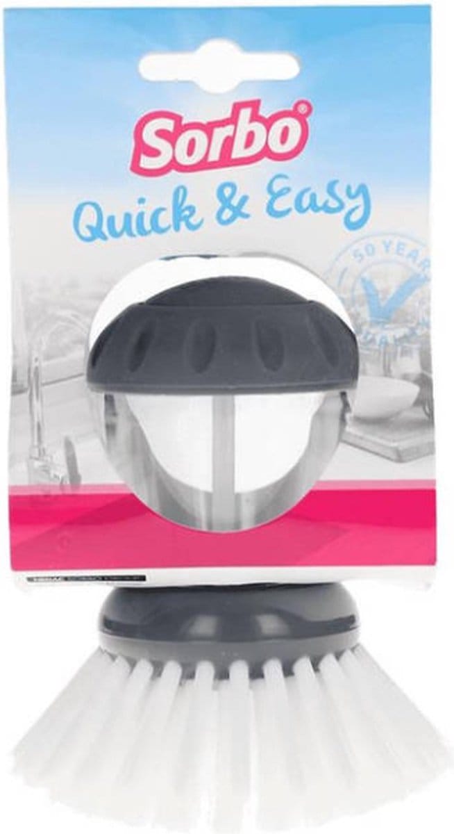 2x Sorbo Quick&Easy Afwasborstel - Met doseerpomp