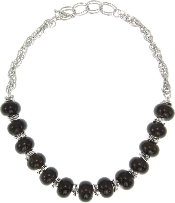 Behave Ketting met decoratieve glaskralen