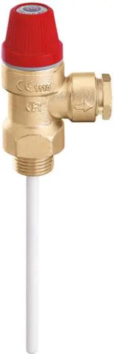 Caleffi veiligheidsklep 3/4MXØ22 3