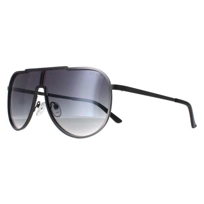 Guess GF0199 09B mat gunmetal smoke gradient zonnebril