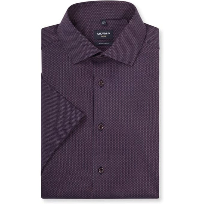 OLYMP Luxor Overhemd, Modern Fit, Global Kent, Mauve