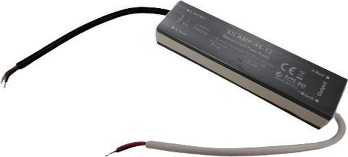 Transformator 220V 12V IP67 45W DC 3,75A - Overig - SILUMEN