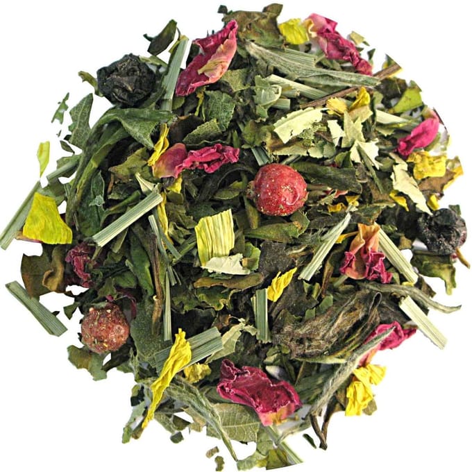 De Kruidenbaron - Kir Royal (Witte Champagne Cassis) thee - 1 kilo