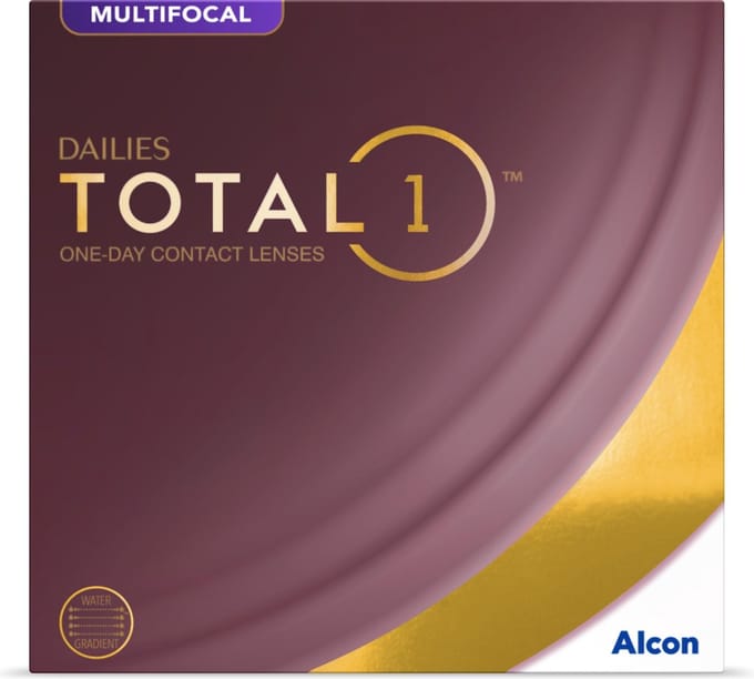 +0.75 - DAILIES TOTAL 1® Multifocal - Medium - 90 pack - Daglenzen - BC 8.50 - Multifocale contactlenzen