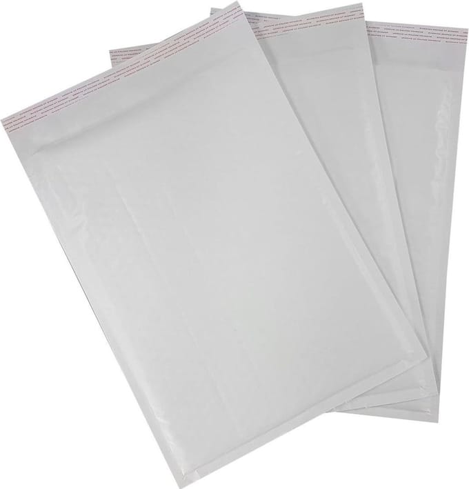 Bubble gewatteerde envelop - wit - 220 x 320 mm (Pak van 200)