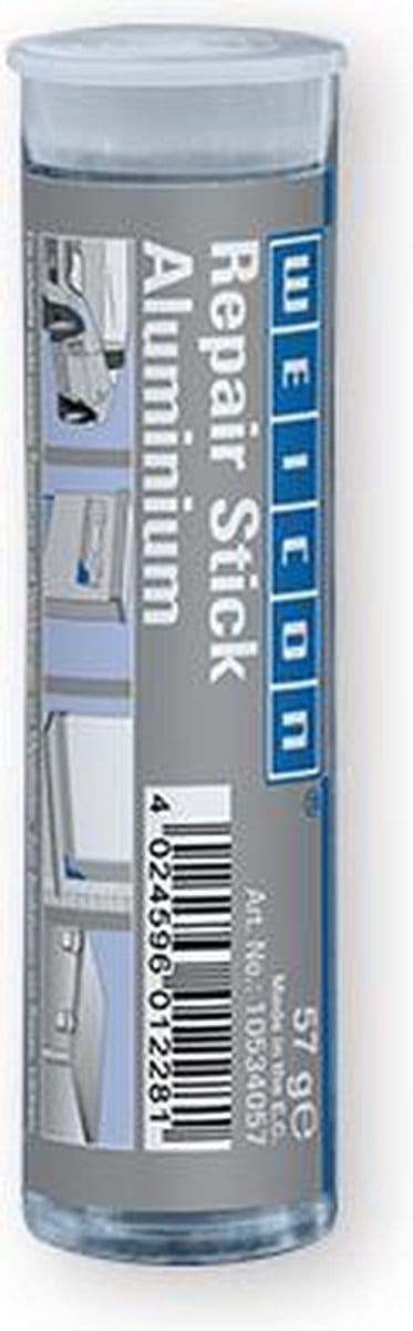 Weicon Reparatiestift Aluminium – 57 g – koud uithardend