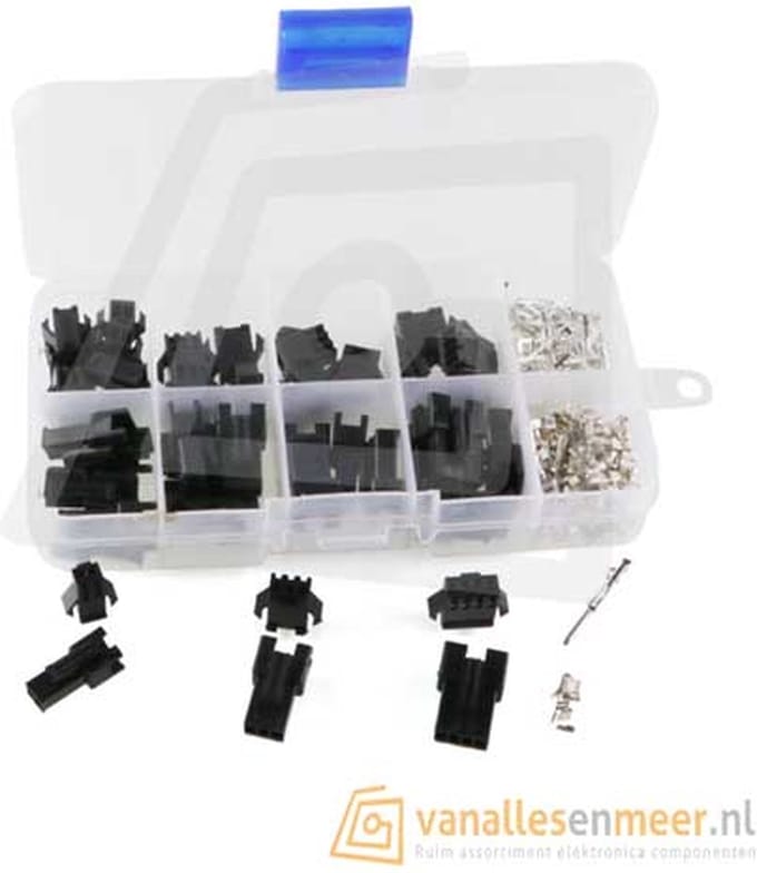SM2.54 connector Assortiment box 25-sets