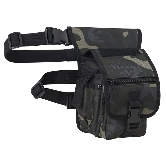 Brandit Side Kick Bag Unisex Heuptas - donkercamouflage - Standard