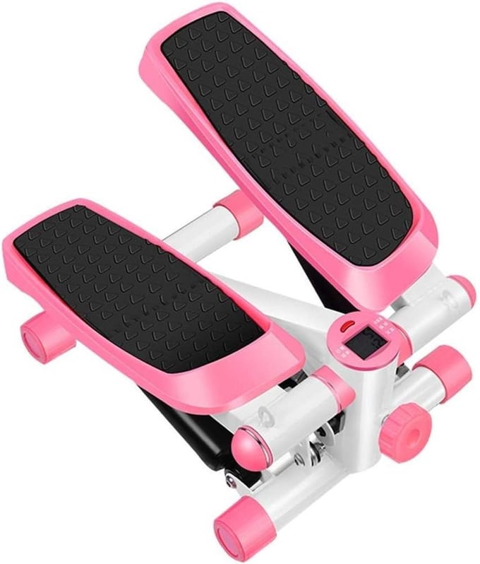 Mini Stepper - Fitness Trainer - Thuis Trainen - Stil Ontwerp - In Hoogte Verstelbaar - Roze