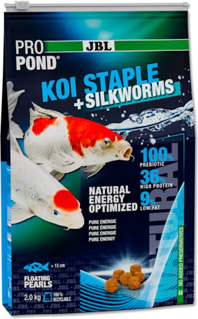 JBL ProPond Koi Staple+Silkworms 2KG