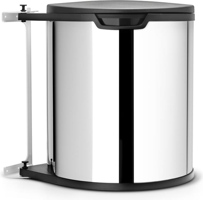 Poubelle Encastrable Brabantia Dlx avec Seau Intérieur en Plastique 15L