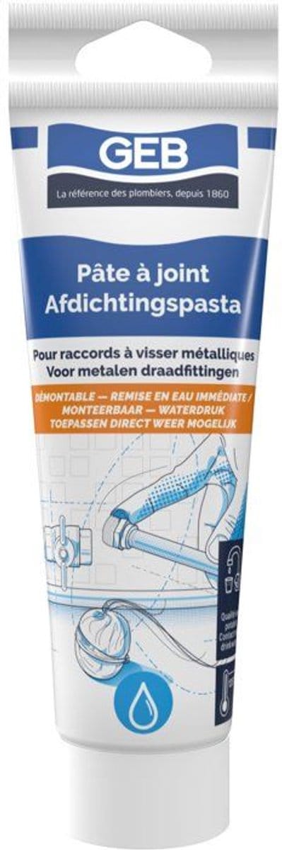 Voegmiddel - GEB - Geschikt voor drinkwater - Tube van 125 ml
