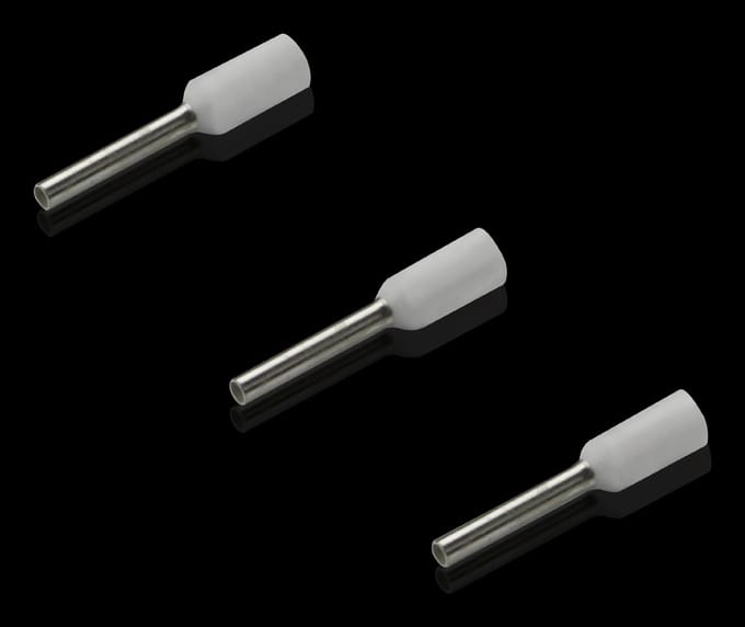 Rittal 4050.730 Adereindhulzen 0.5 mm² Deels geïsoleerd Wit 500 stuk(s)