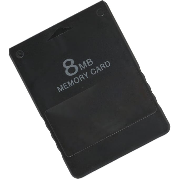 FMCB Geheugenkaart Snelle Plug and Play Professionele 8MB Spelconsole Gegevenskaart voor PS2 USB Spellen black