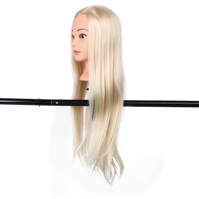 Kappersopleiding Oefenhoofd Model Mannequin Lang Kapsel Vlecht Set Tool 1# beige