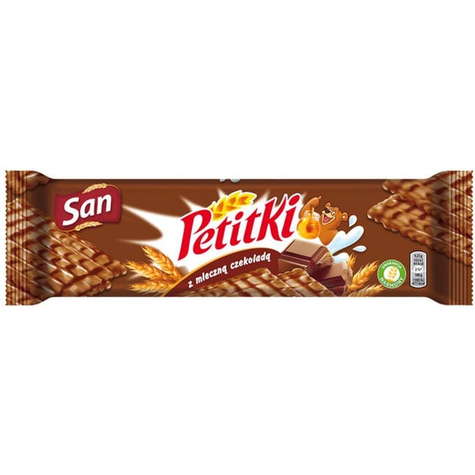 San Petitki Biscuits au Chocolat au Lait 138 g