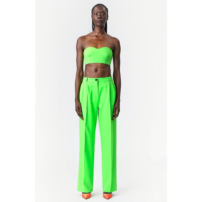 Marcell von Berlin Strapless Bustier Top Apple Green Taglia: 40 | Canottiere Outlet | Donna | Verde