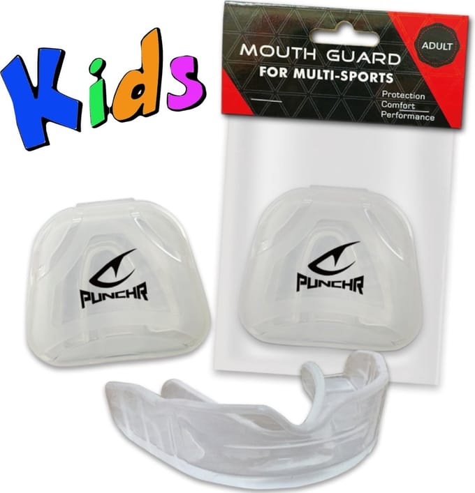 PunchR™ GoFit SA Gebitsbeschermer MG-009 Kids Transparant