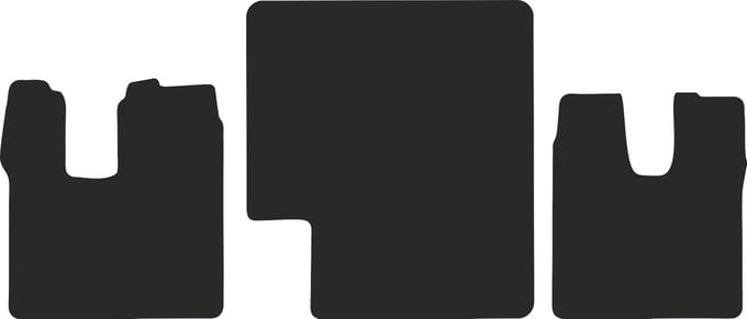 BASIC voorfront voor: MAN TGL / TGM smal, slaapcabine 3 delig 2005-