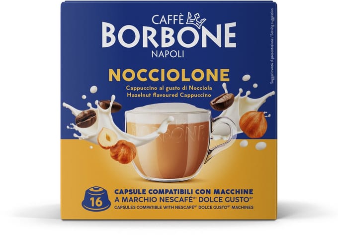 Caffè Borbone Selection - Dolce Gusto - Nocciolone - 16 capsules