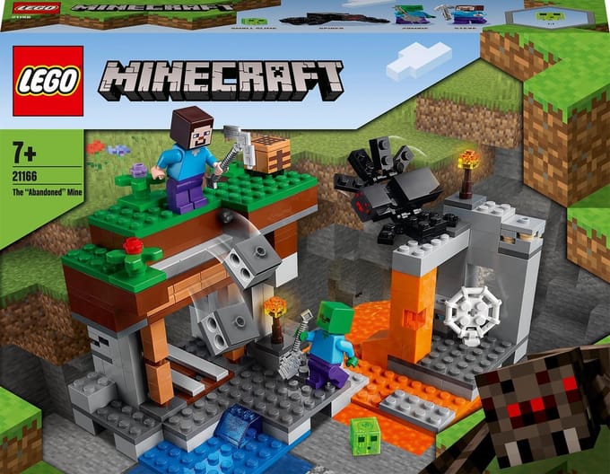 "LEGO Minecraft De ""verlaten"" mijn 21166"