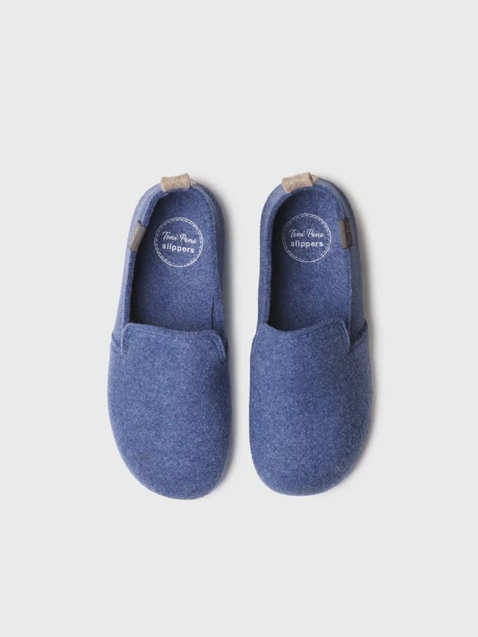 Damesslipper van gerecycled vilt | MELVA-FR