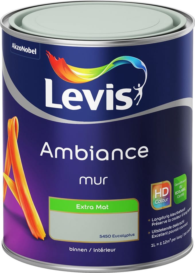 Levis - Ambiance Mur Extra Mat - Eucalyptus - 1 L