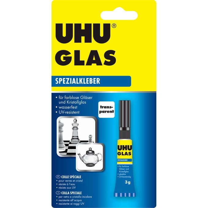 UHU Glaslijm specialenlijm, 3 g tube