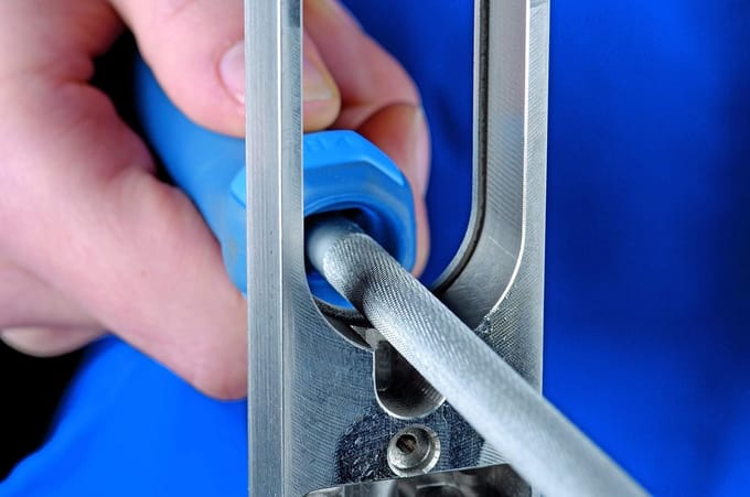 Werkplaatsvijl Rond 200mm - H3