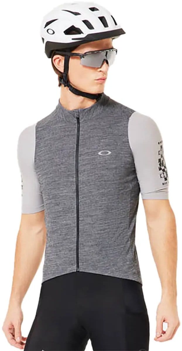 Oakley Apparel Off Grid 2.0 Korte Mouw Wielertrui Grijs XL Man