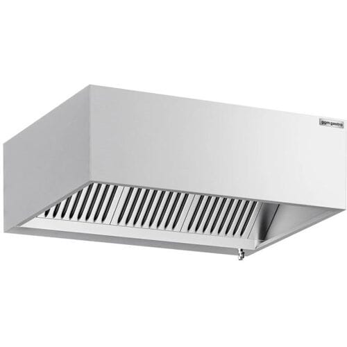 GGM Gastro Induktions-Kastenhaube - 1400mm - ohne Motor - mit Filter & Licht
