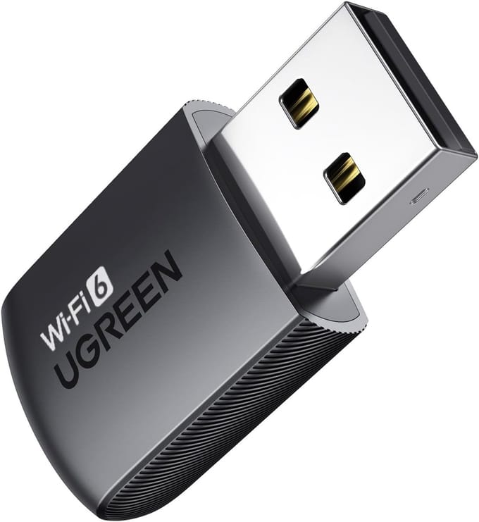 Krachtige WiFi 6 USB Adapter voor Snelle Internetverbinding