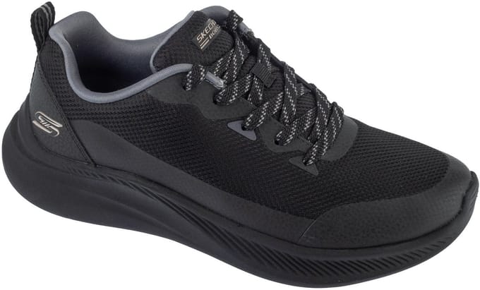 Skechers Bobs Moda Flex Textiel Dames Zwarte Sneakers