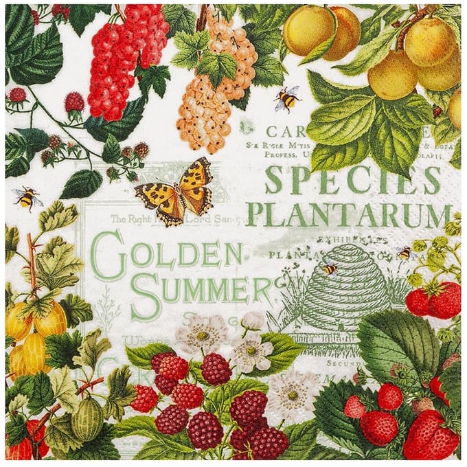 Servet "Summer Fruits"