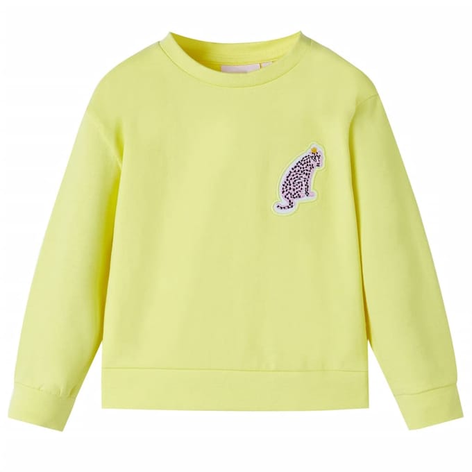 vidaXL Kindertrui 104 geel