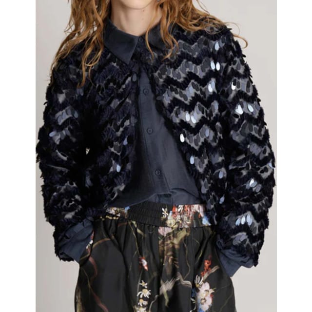 Munthe Moolinu Vesten Donkerblauw 241-1524-24127