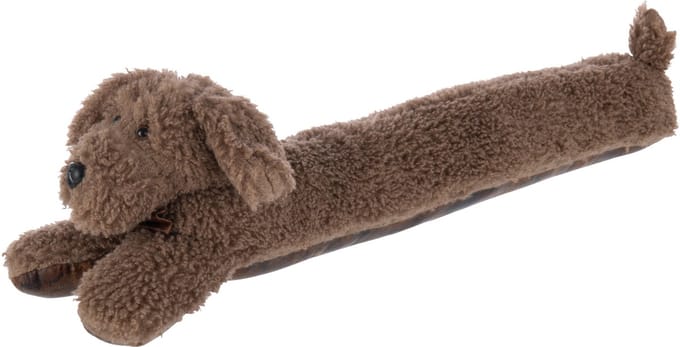J-Line tochtrol Hond - polyester - bruin