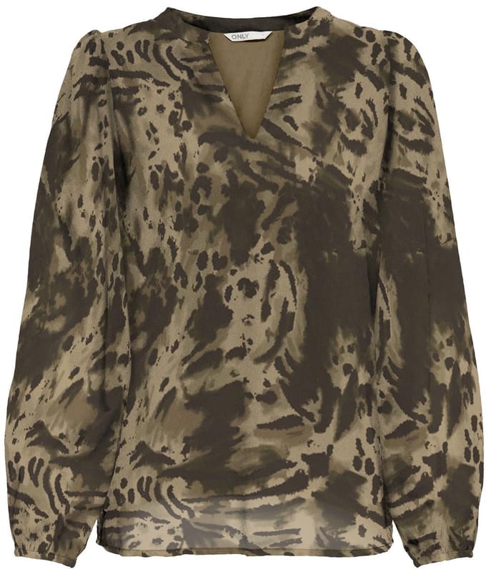 ONLY - ONLSTAR LIFE L/S V-NECK TOP WVN - Meisjes - Blouses
