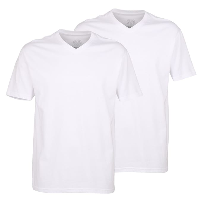CECEBA Konvex 2-pack Heren T-shirt - Wit