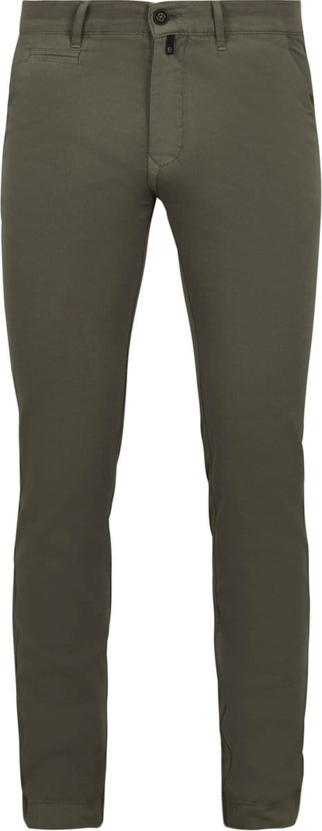 Pierre Cardin Chino Castres Olijfgroen - Maat W 35 - L 32 - Heren