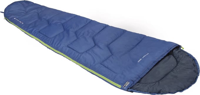 High Peak Action 250 - Mummieslaapzak - Blauw/donkerblauw