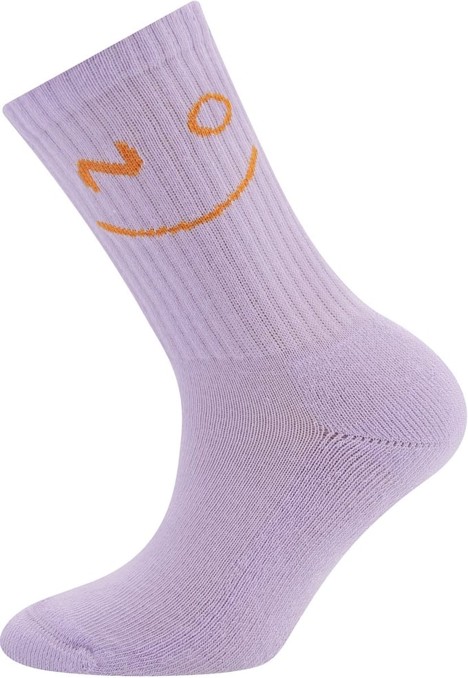 Ewers - Sokken - Smiley - Paars - Maat 27/30
