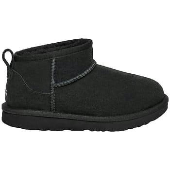 UGG Kids' Classic Ultra Mini Kinder Laarzen - Zwart - Maat 36