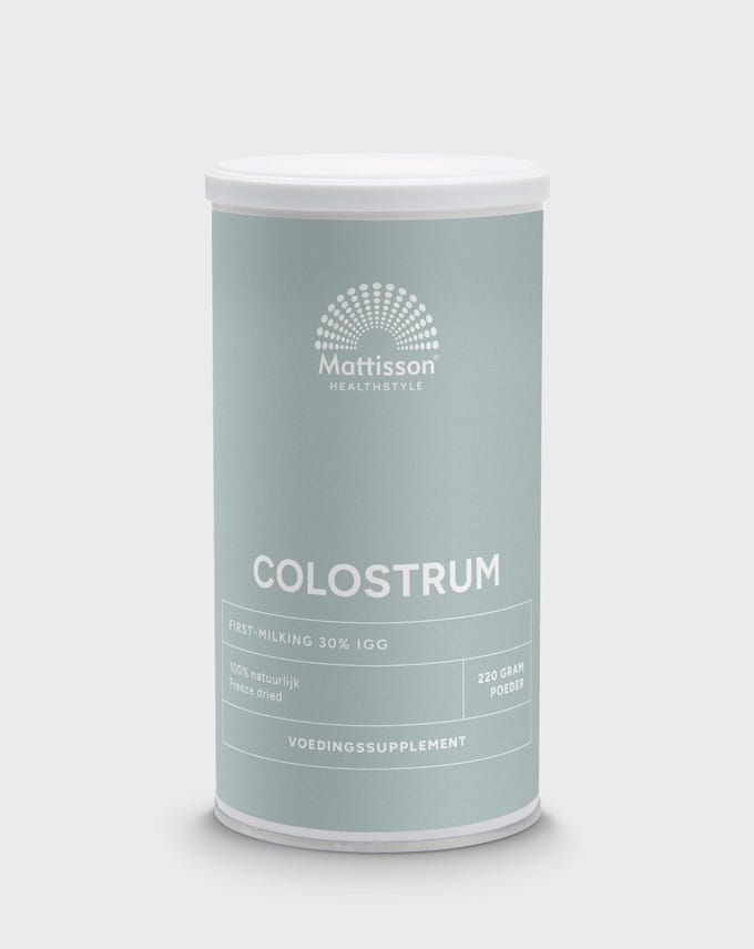 Mattisson - Colostrum Poeder - 30% igG - Supplement - 220 Gram